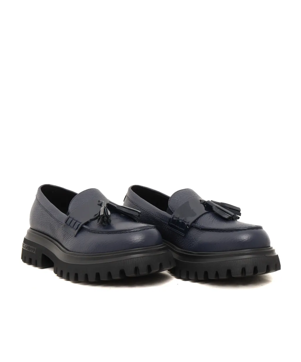Logo Plaque Loafers