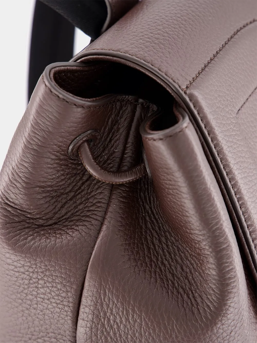 Logo Embossed Backpack