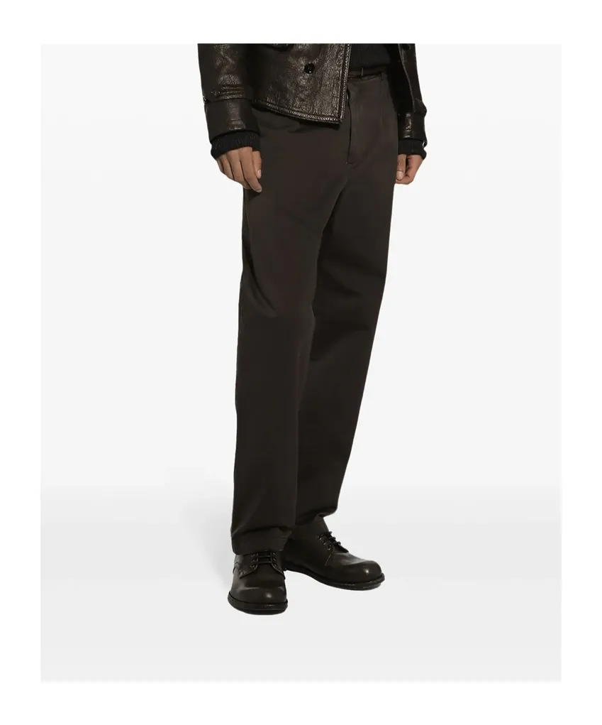 Garment-Dyed Trousers