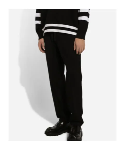 Logo Detailed Regular-Fit Trousers