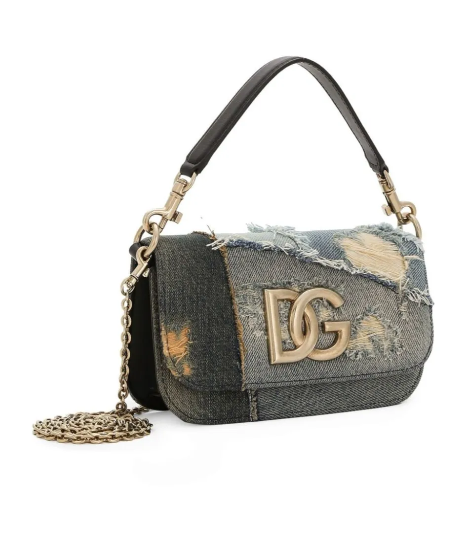 3.5 Dg Logo Plaque Crossbody Bag