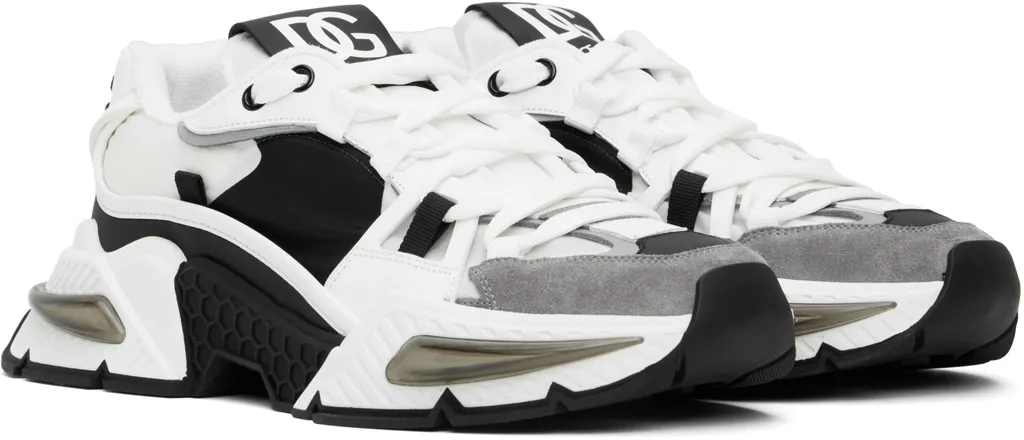Dolce & Gabbana Airmaster Panelled Lace-Up Sneakers