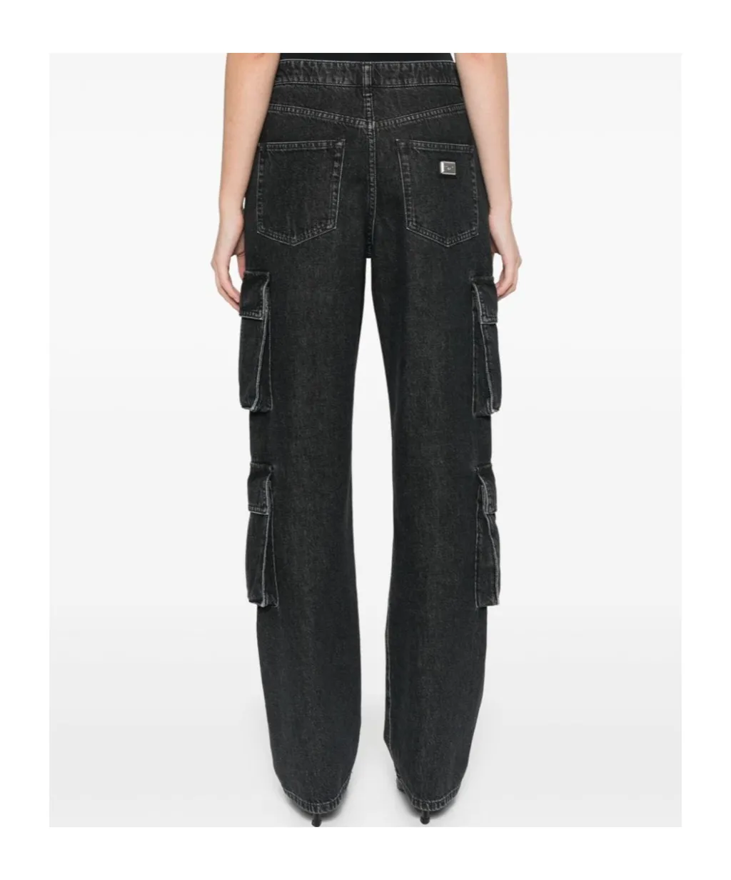 Straight Cargo Jeans