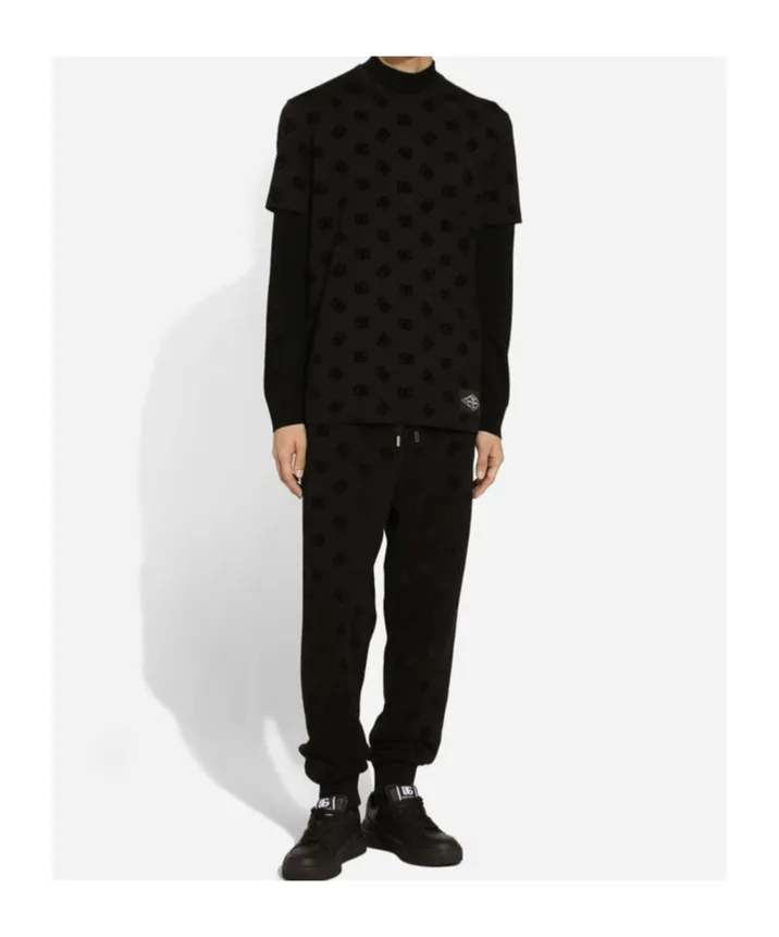 Logo Patch Crewneck T-Shirt