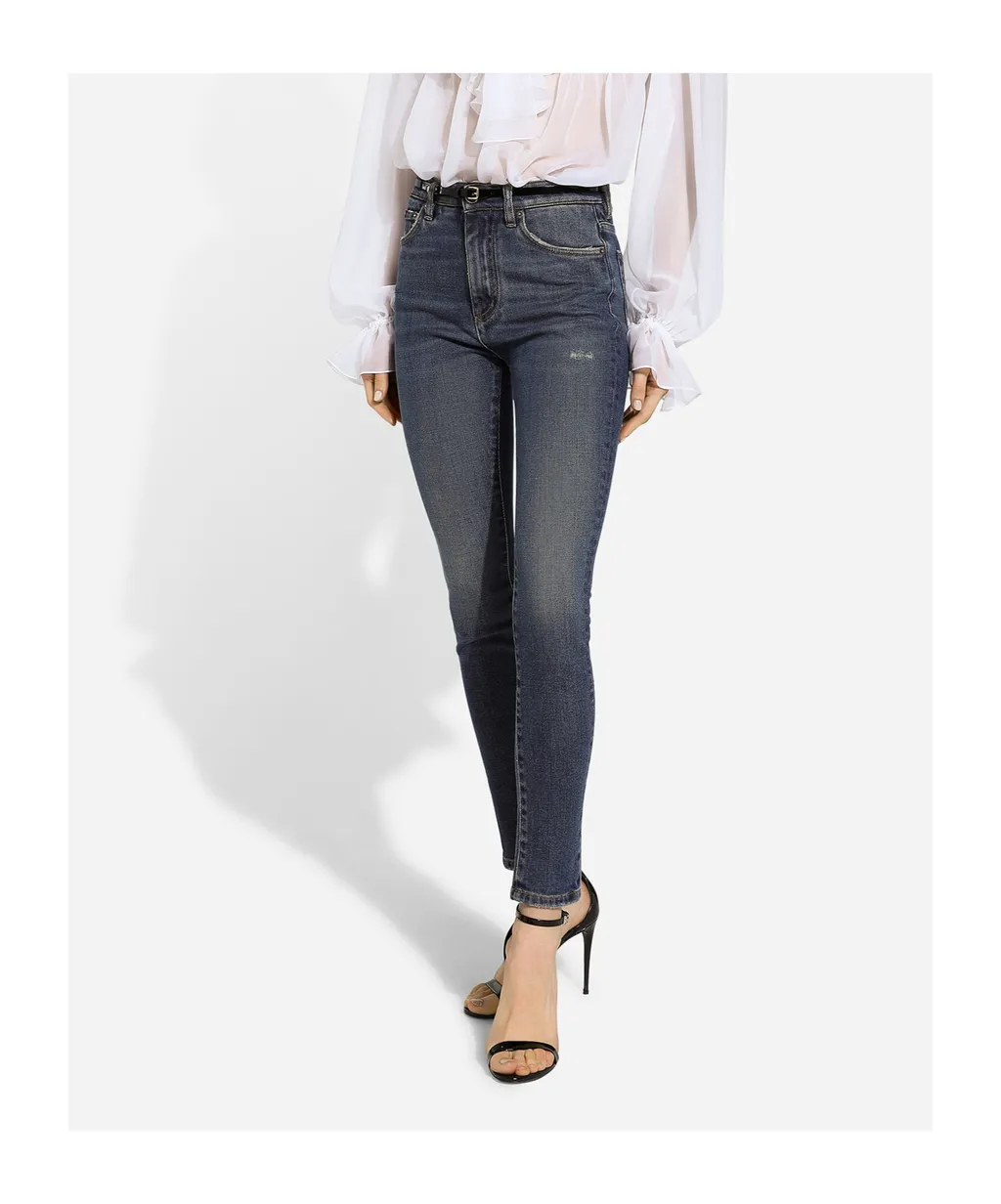 Distressed Skinny Jeans