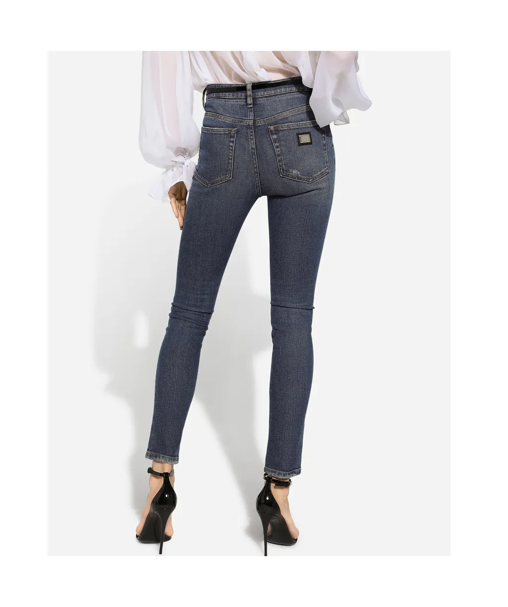 Distressed Skinny Jeans