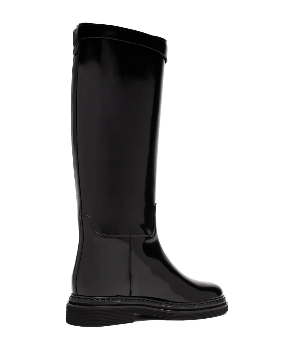 Logo Plaque Boots