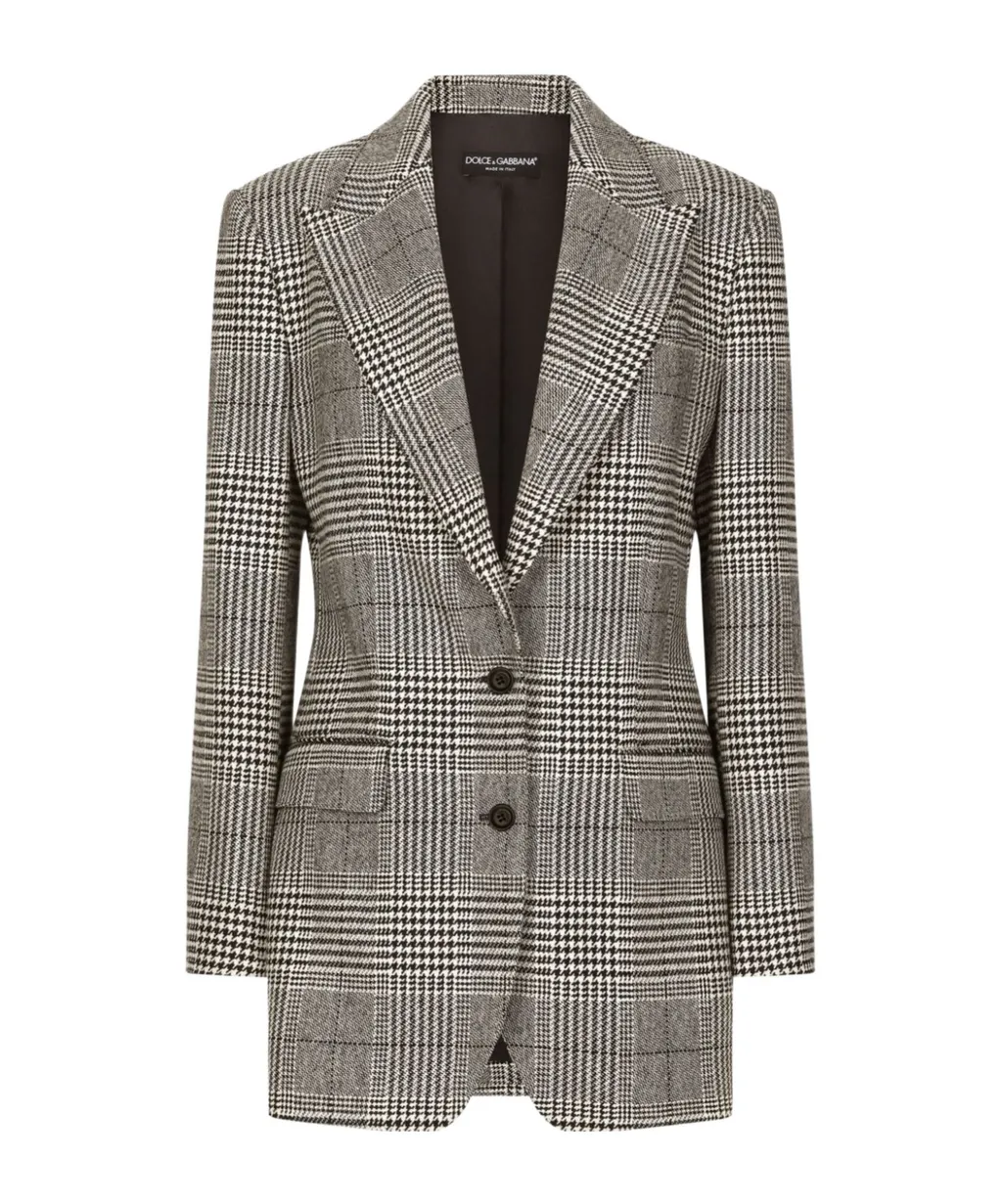 Glen Plaid Blazer