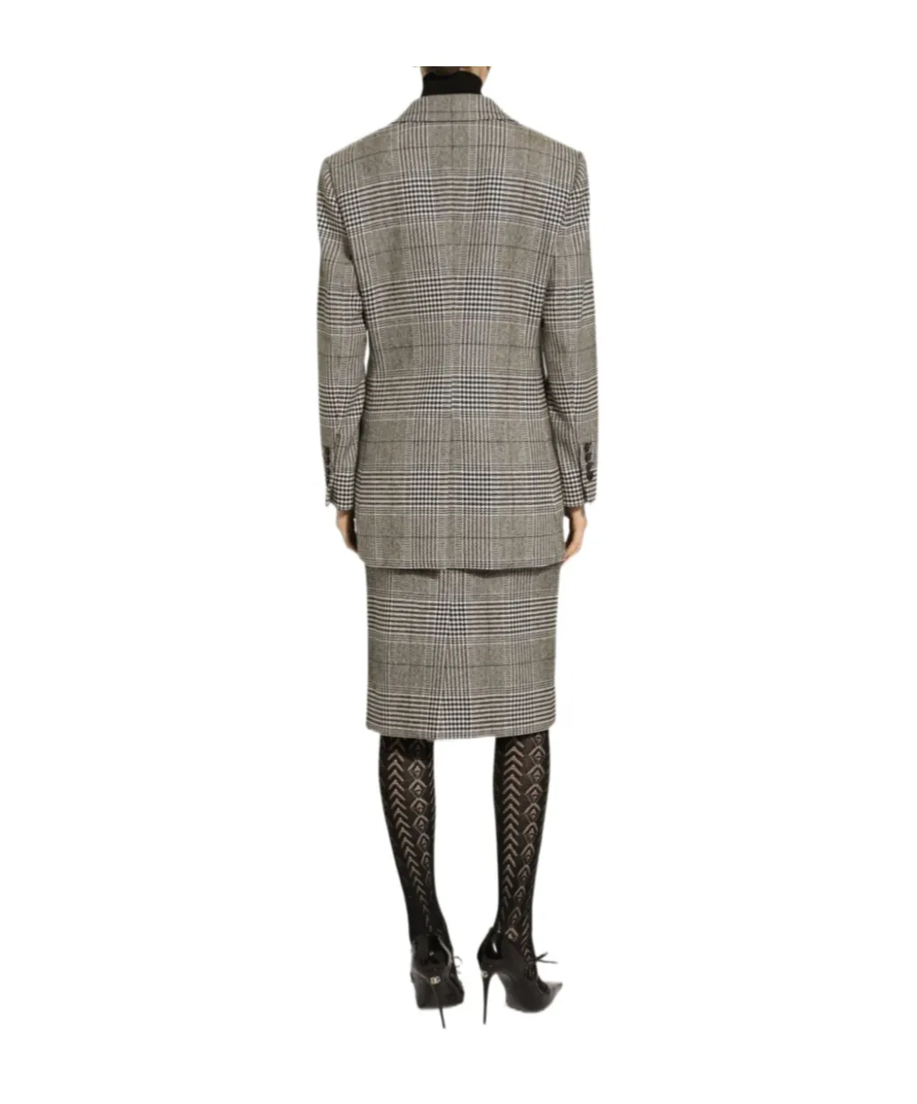 Glen Plaid Blazer