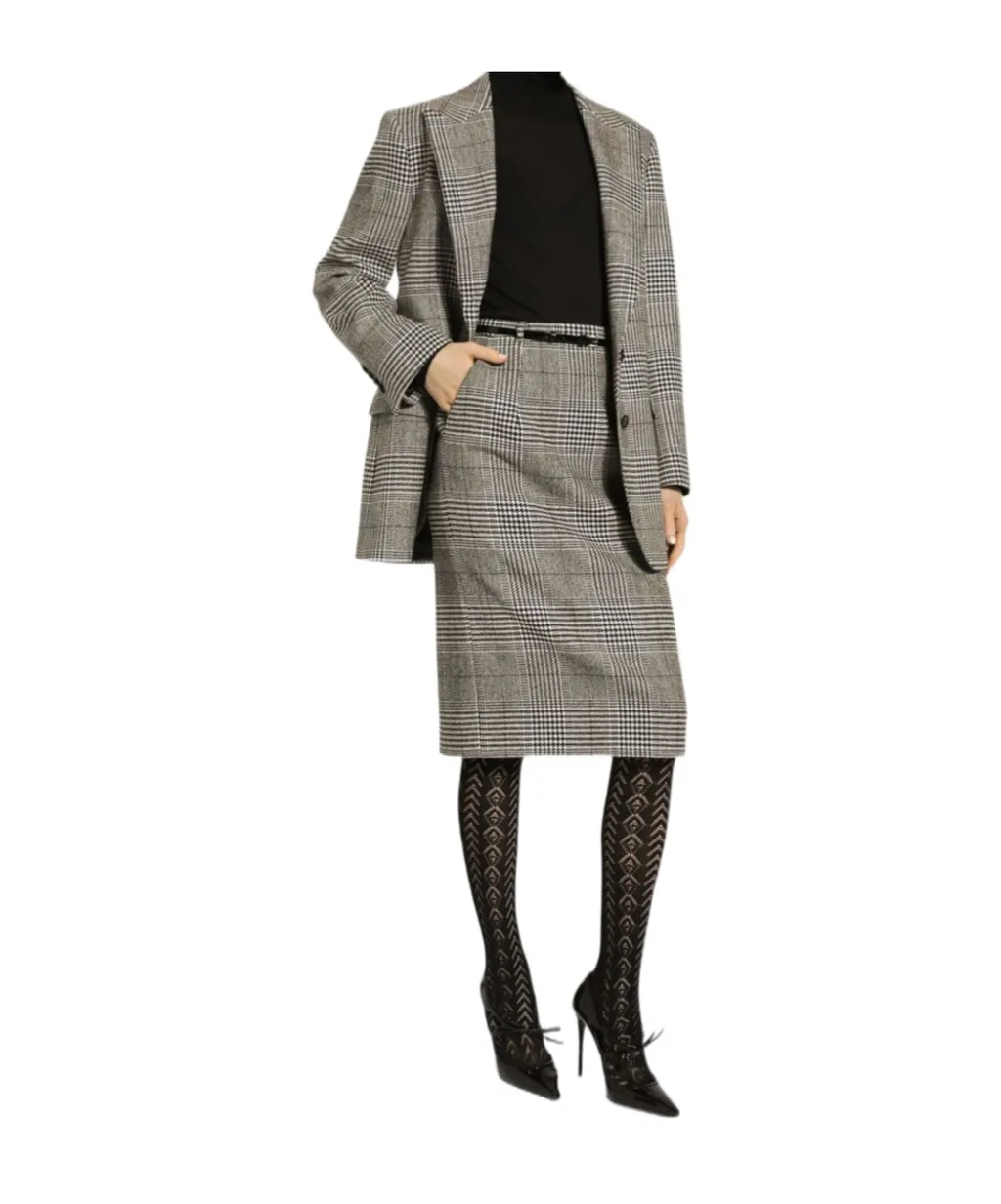 Glen Plaid Blazer