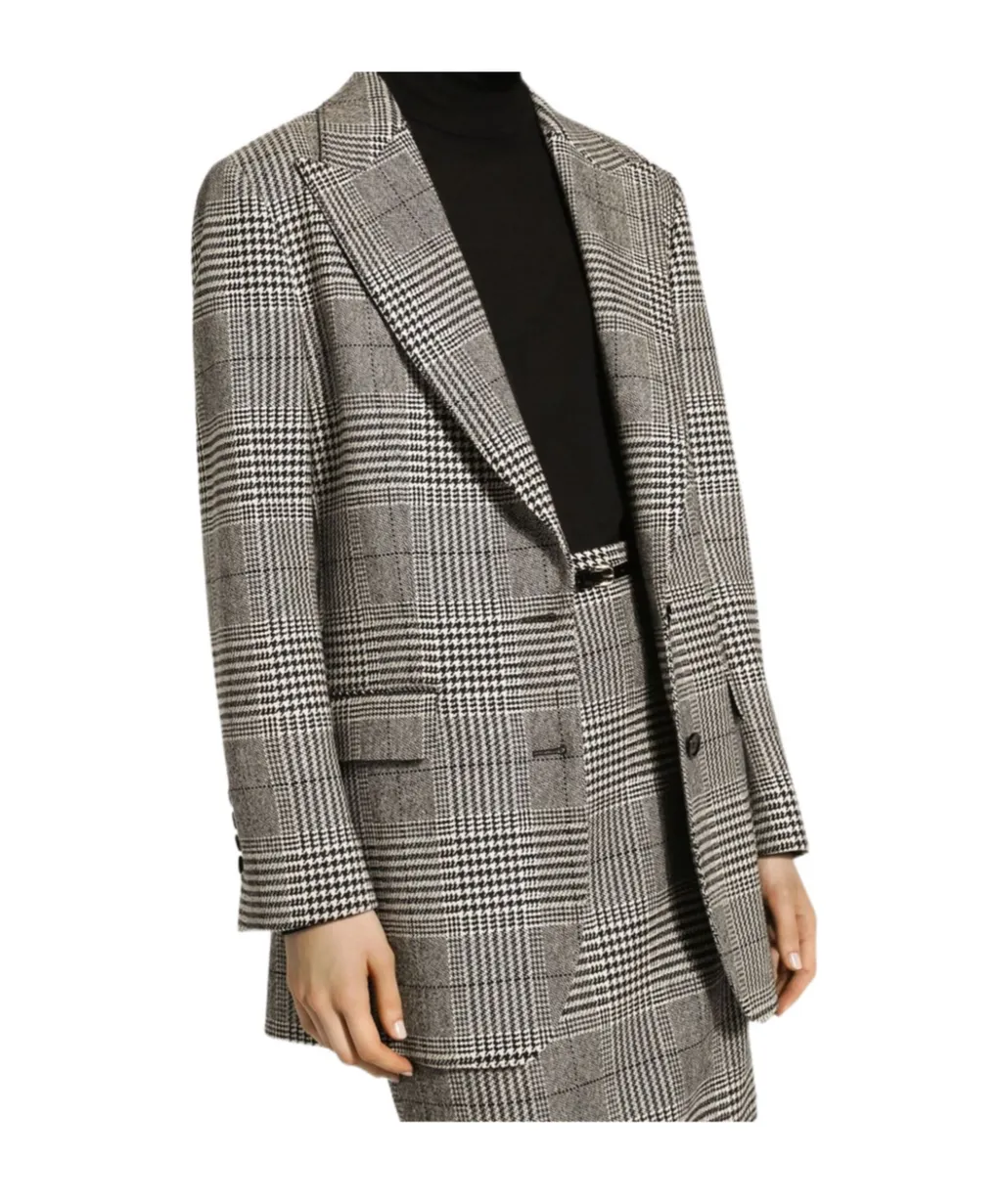 Glen Plaid Blazer