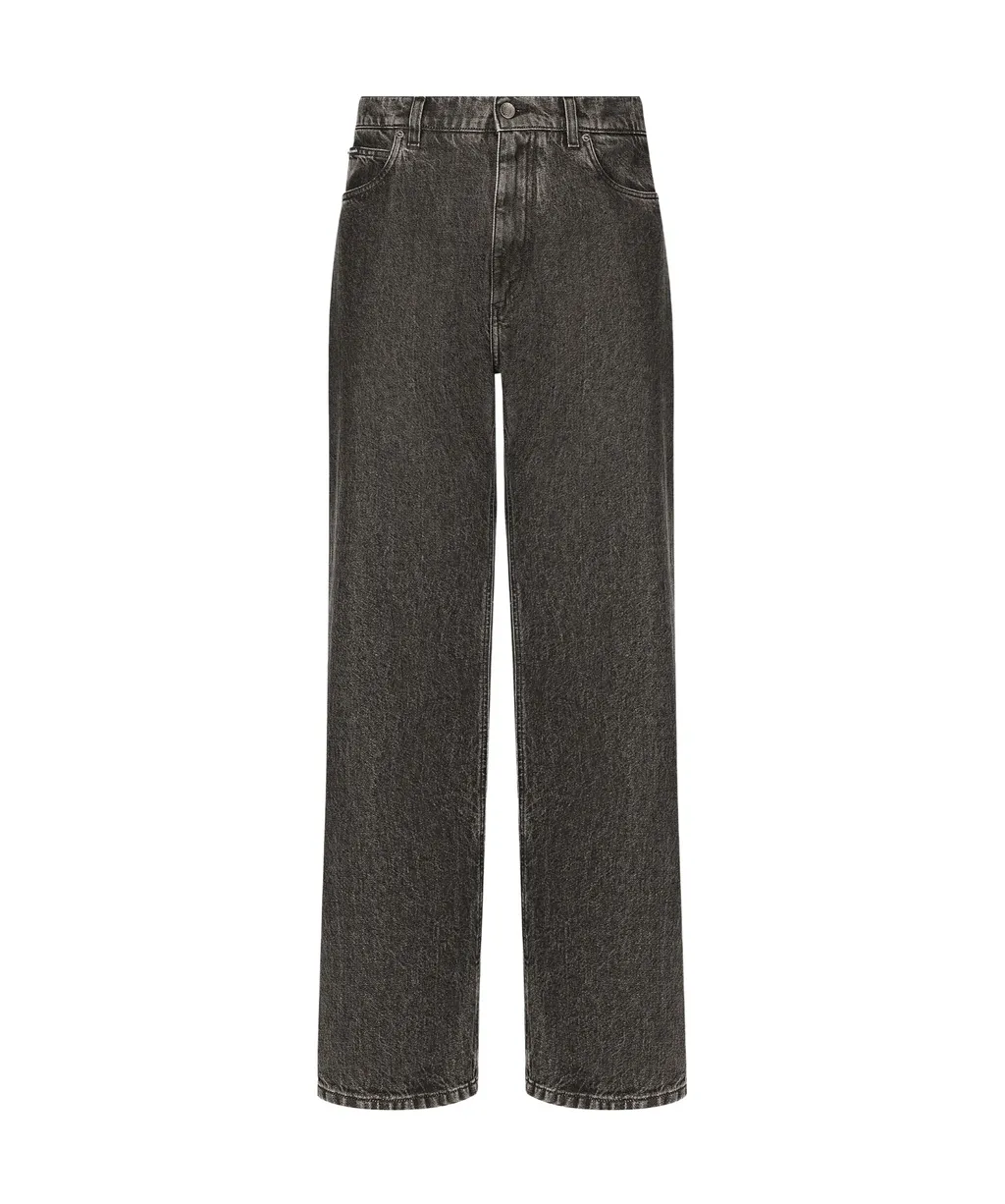 Oversize Straight Leg Jeans
