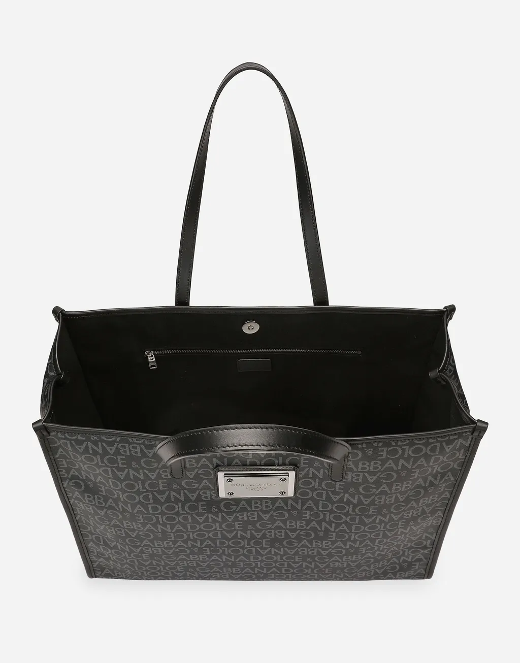 Logo Jacquard Large Shopper Bag