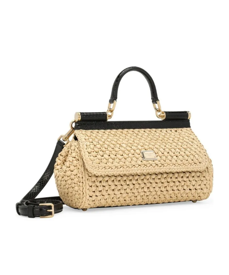 Logo Plaque Sicily Handbag