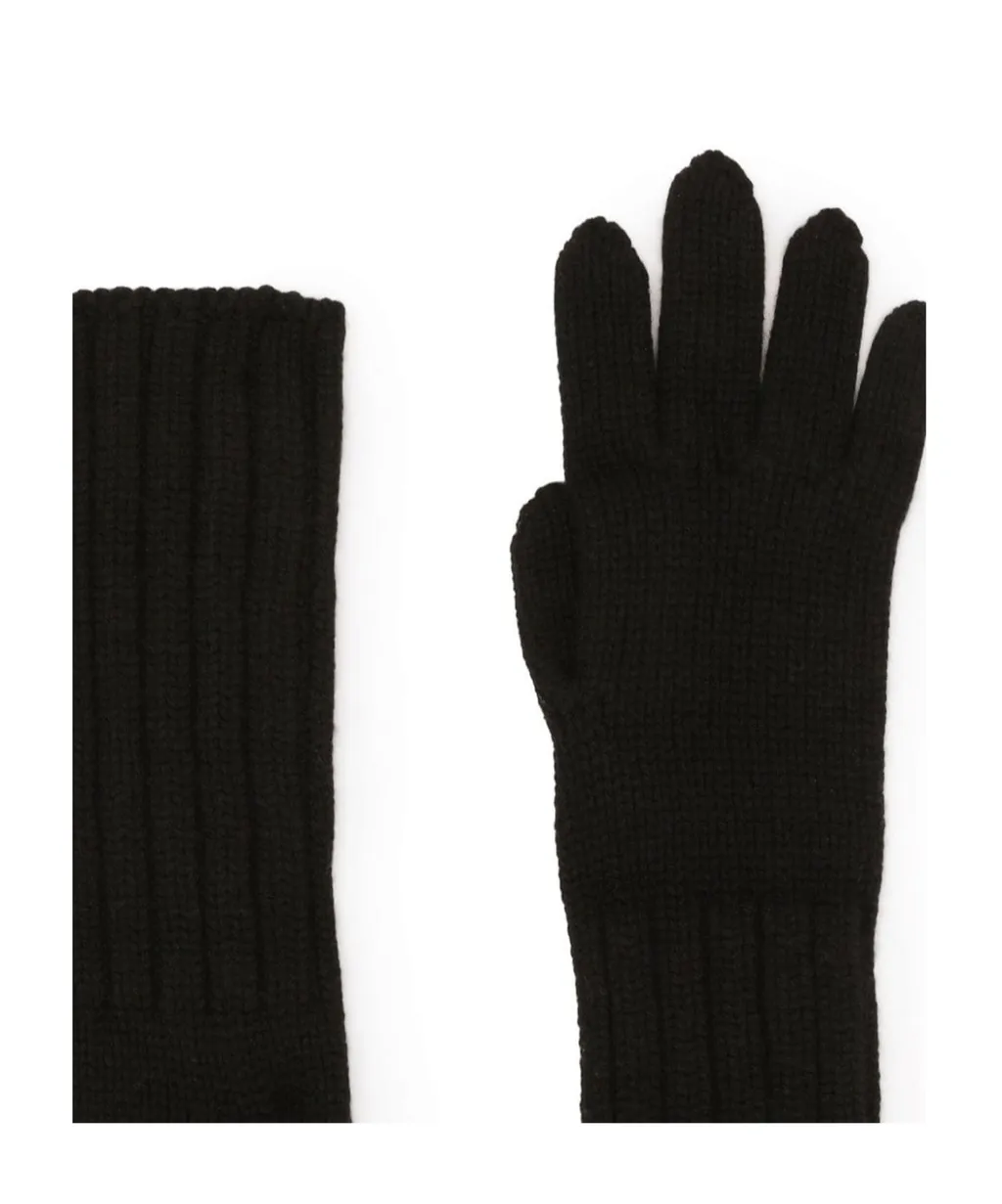 Ribbed-Knit Gloves