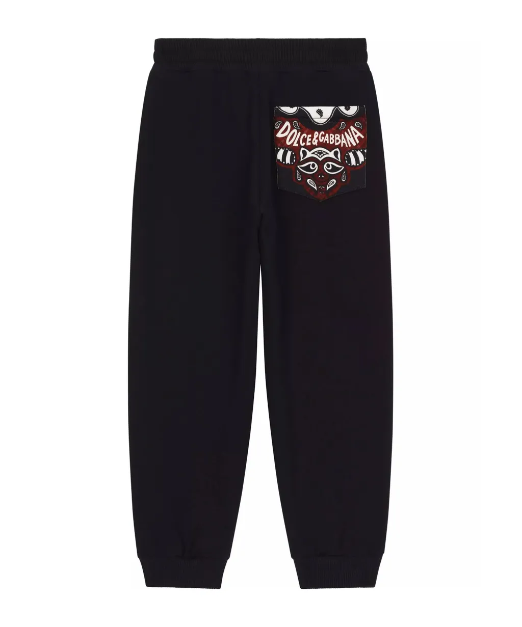 Bandana Printed Jersey Jogging Pants