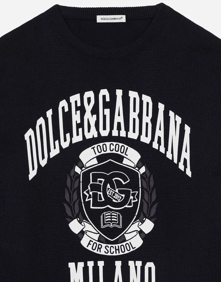 Logo Printed Crewneck Jumper
