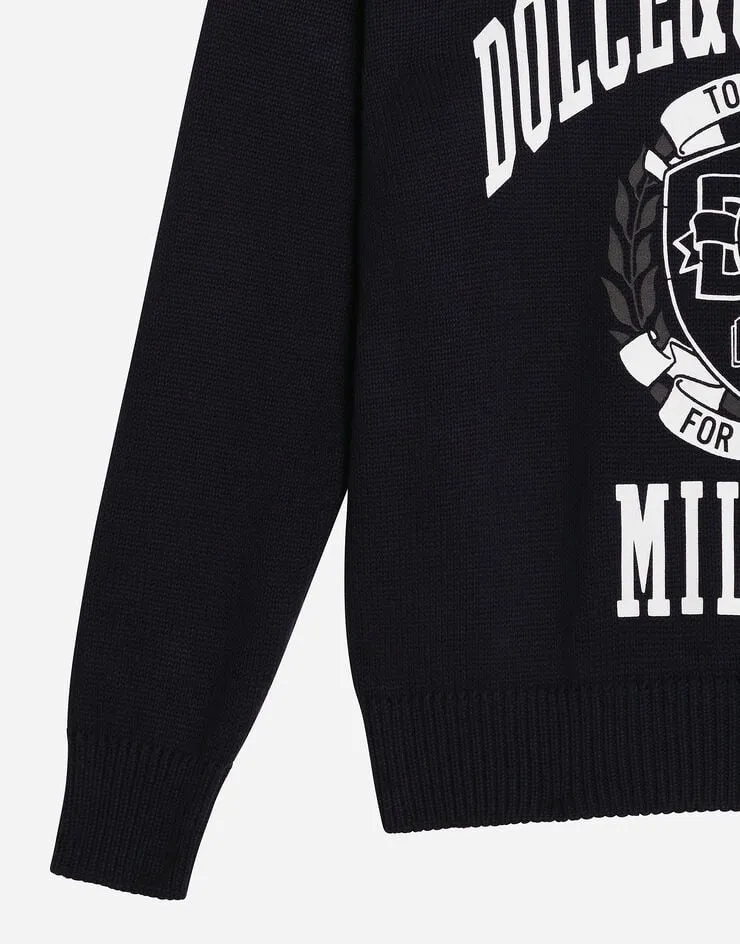 Logo Printed Crewneck Jumper
