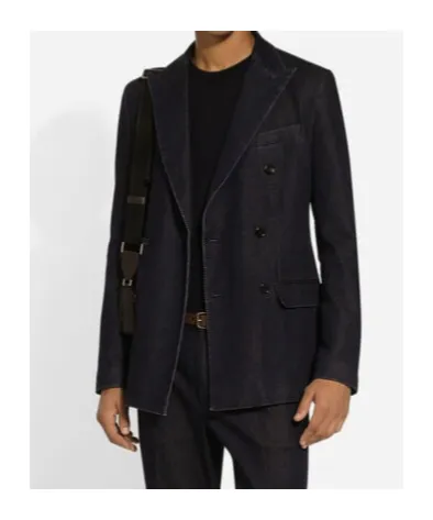 Double-Breasted Blazer