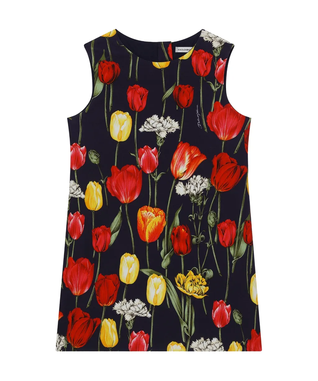 Tulip Print Dress