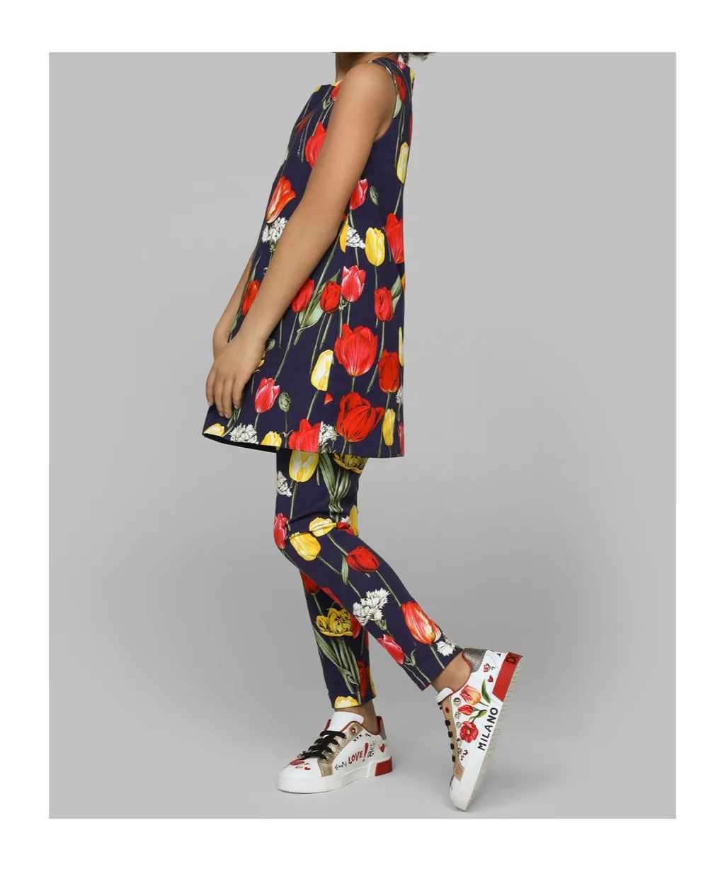 Tulip Print Dress