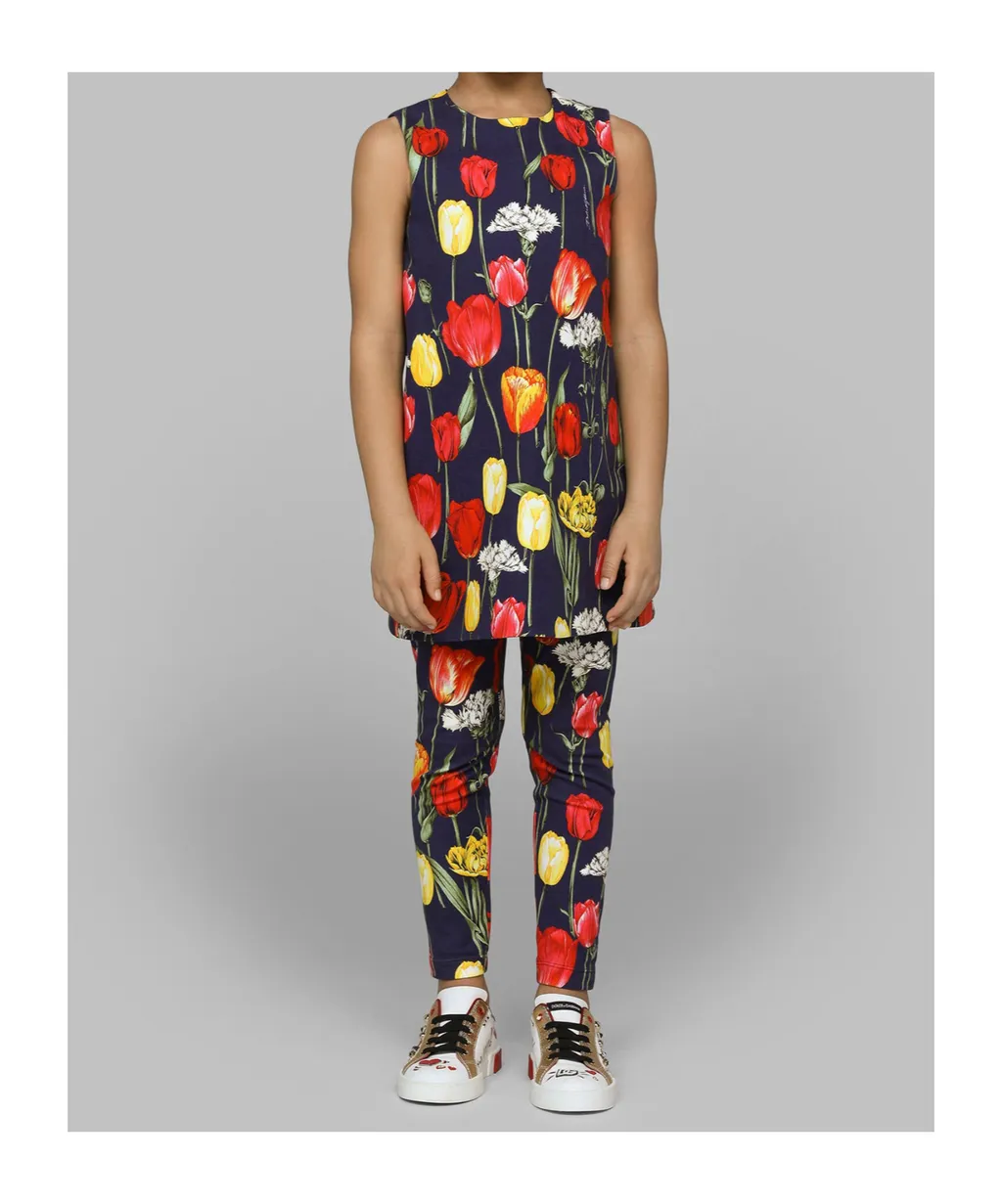 Tulip Print Dress