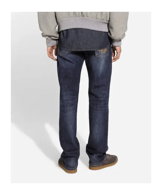 Dg Embroidered Jeans