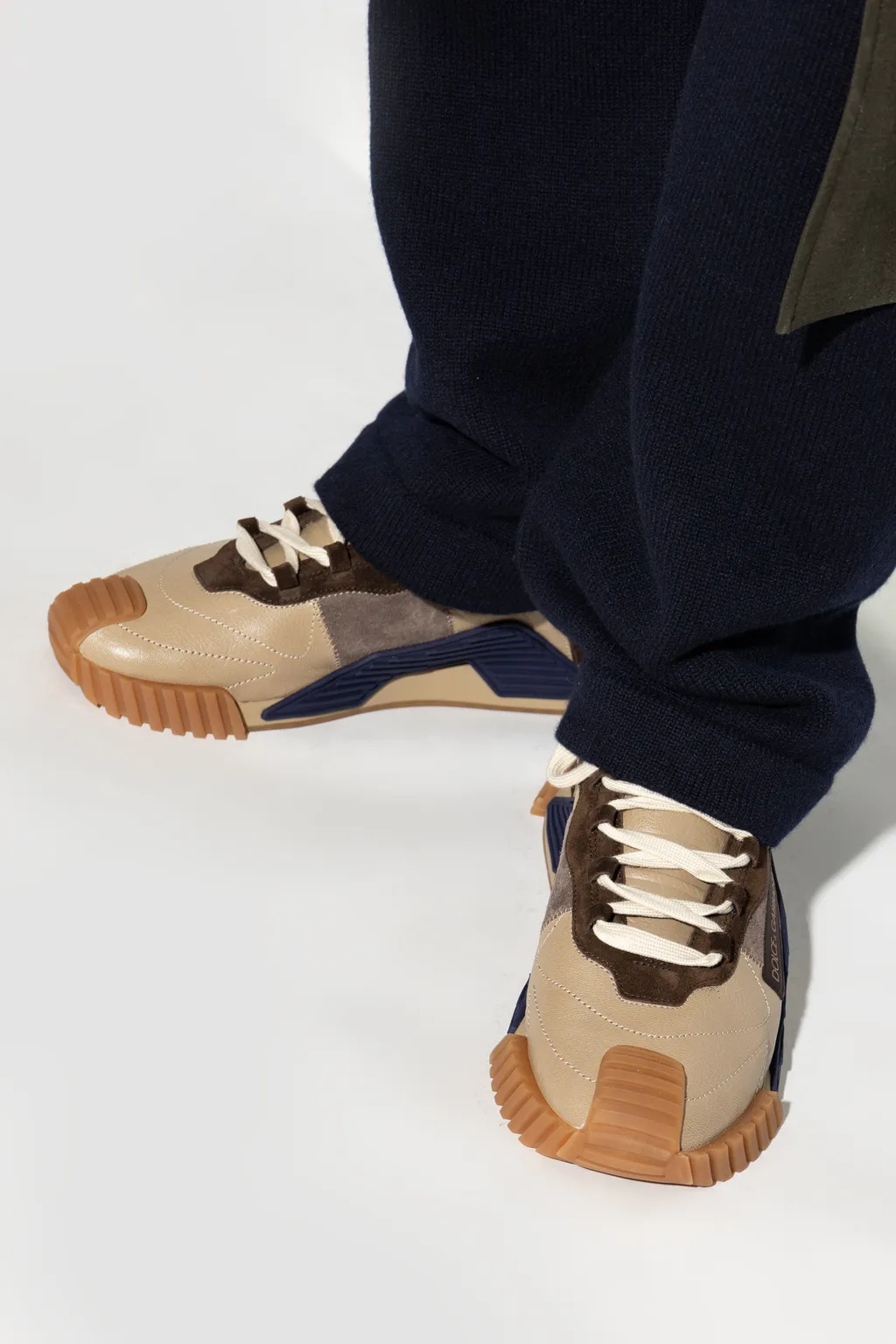 Ns1 Logo Patch Sneakers