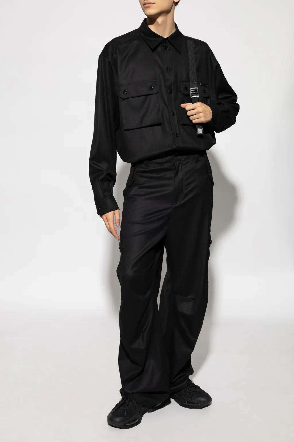 Straight Leg Cargo Trousers