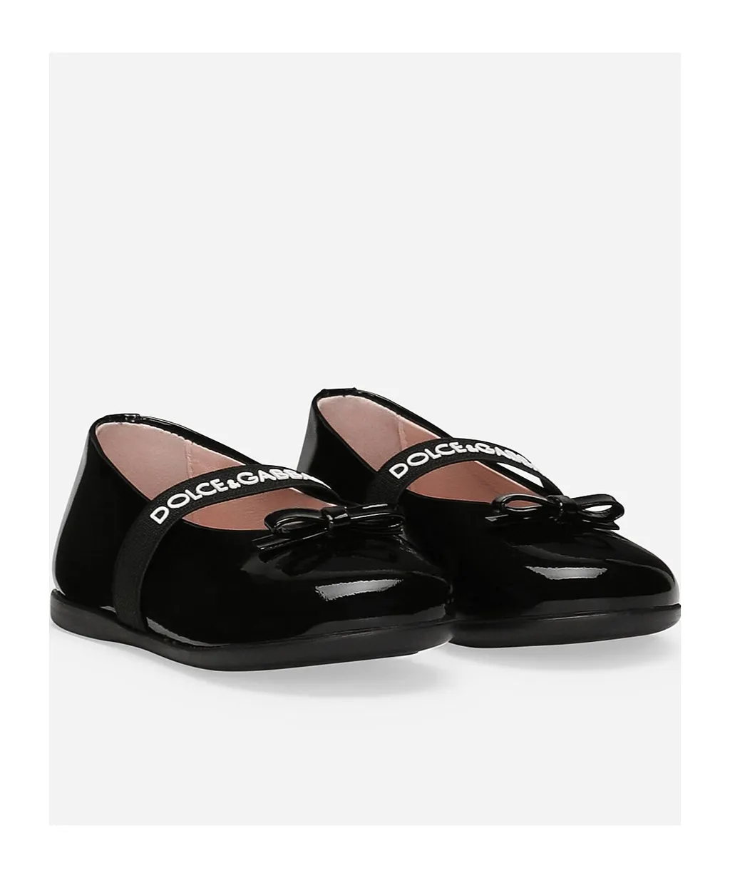Bow Embellished Ballet Flats