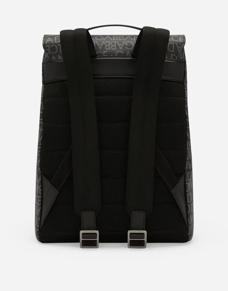 Coated Jacquard Backpack