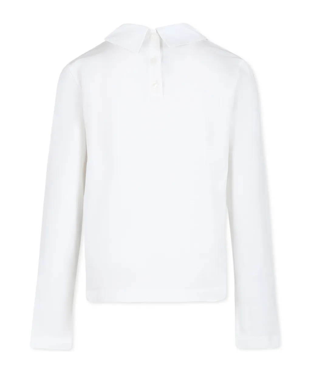 Logo Embroidered Jersey T-Shirt