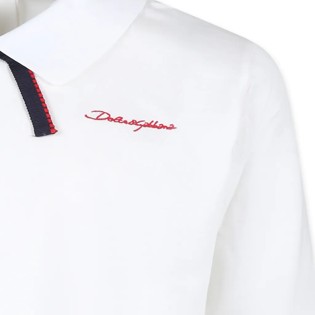 Logo Embroidered Jersey T-Shirt