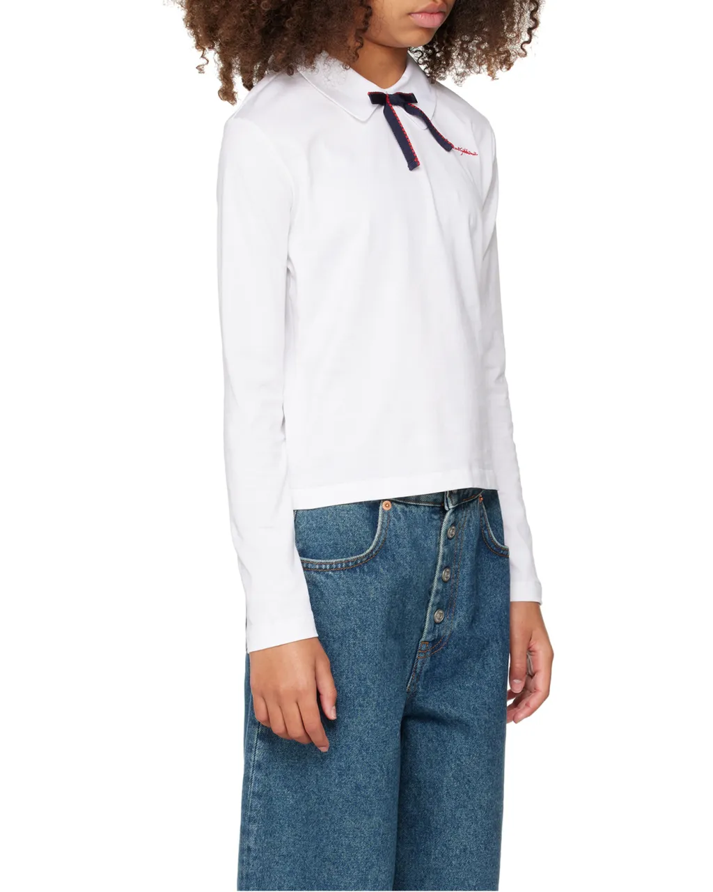 Logo Embroidered Jersey T-Shirt