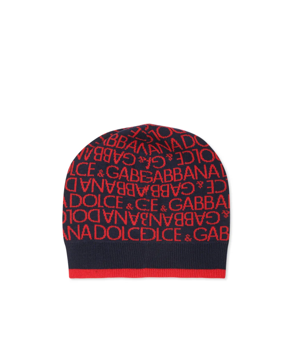 Logo Jacquard Beanie Hat