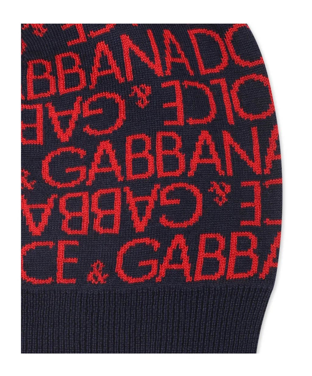 Logo Jacquard Beanie Hat