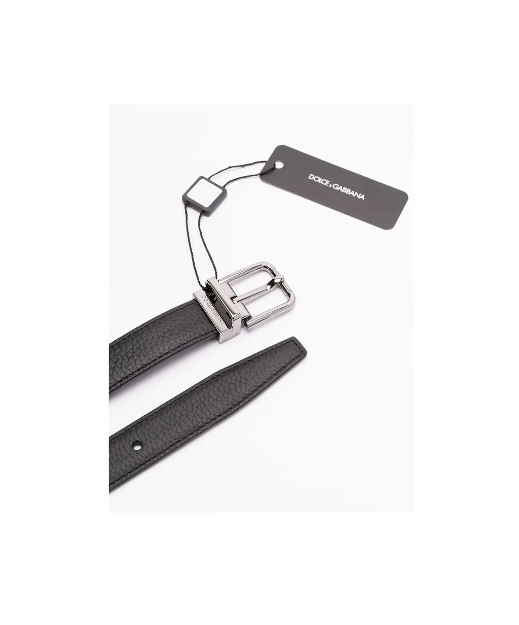 Logo Engraved Buckle Belt