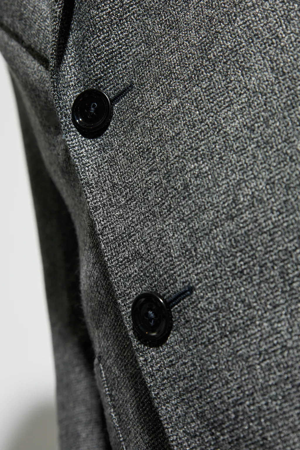 Single-Breasted Straight Leg Jacket