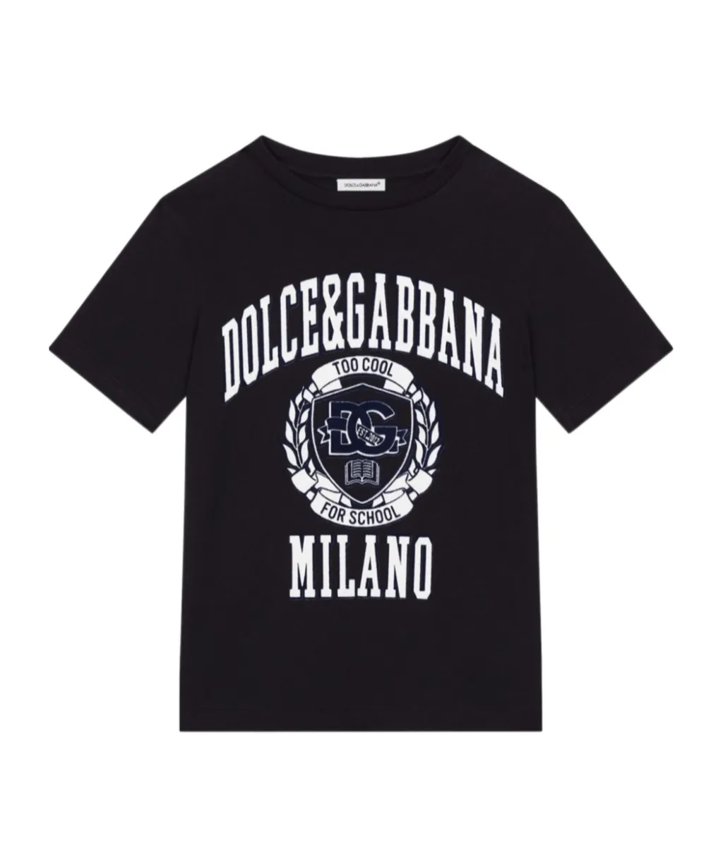 Logo Printed Crewneck T-Shirt