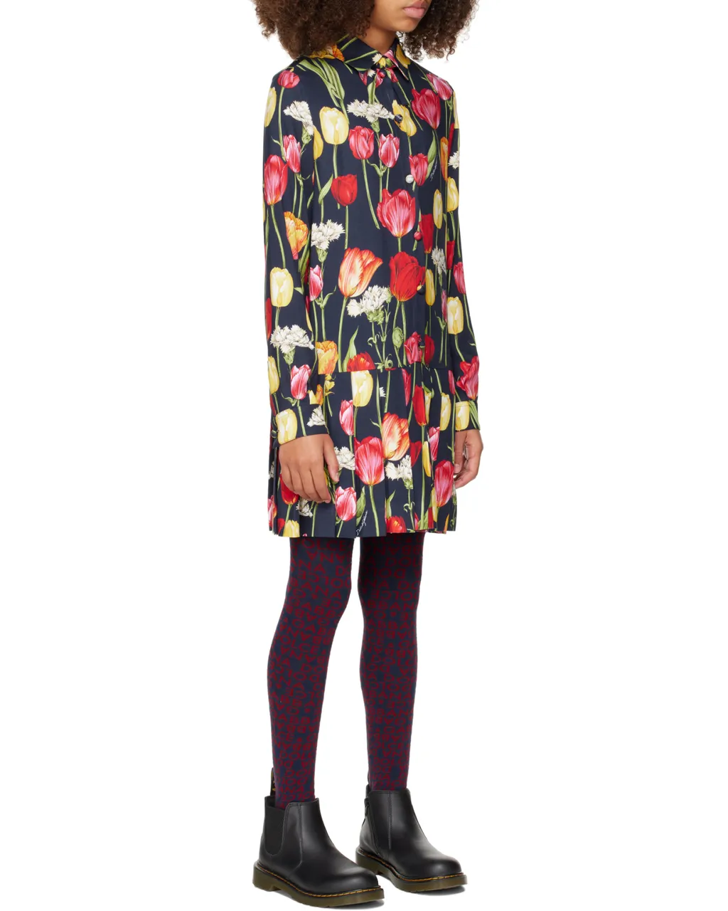 Tulip Printed Viyella Dress