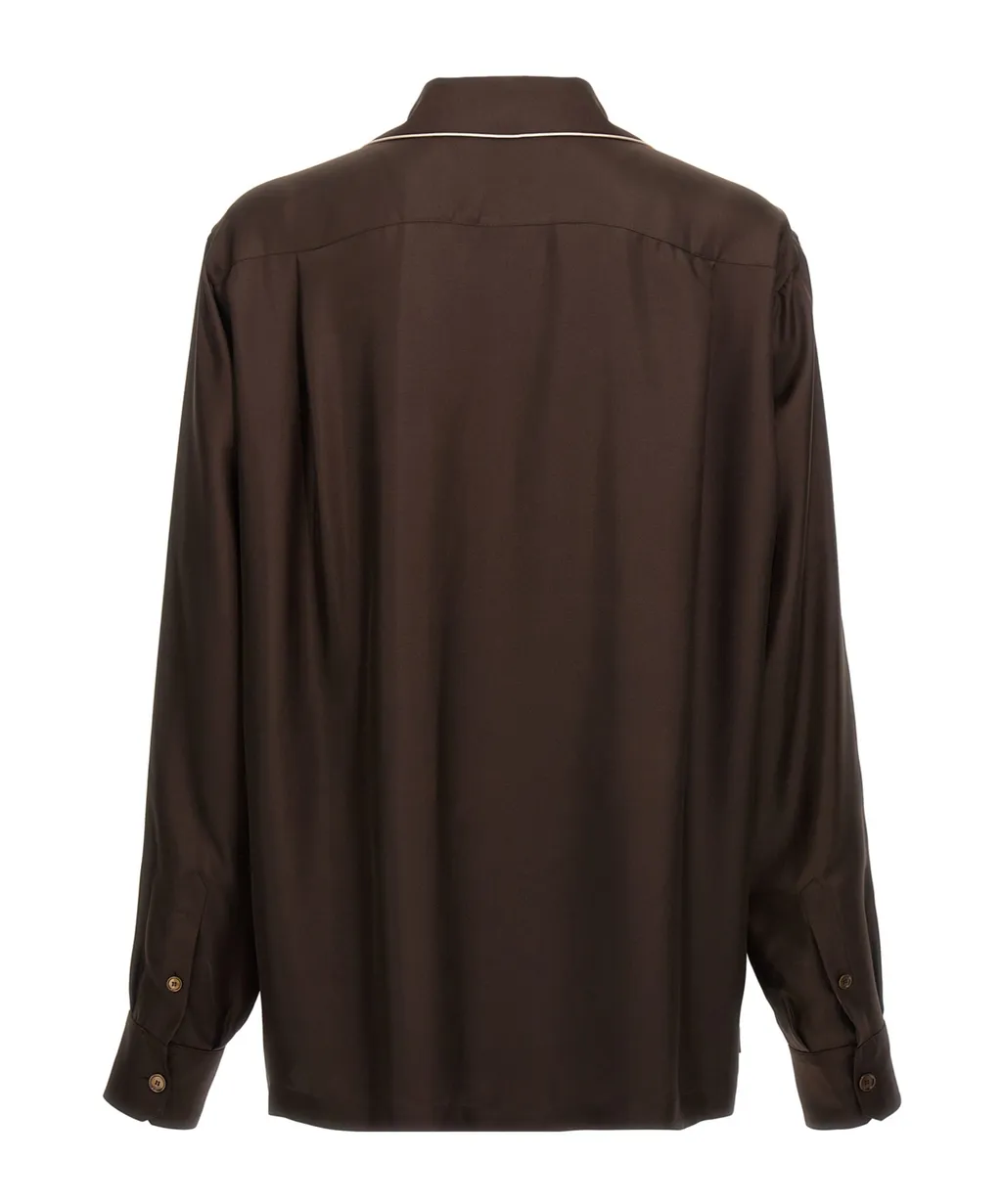 Dg Embroidered Twill Shirt