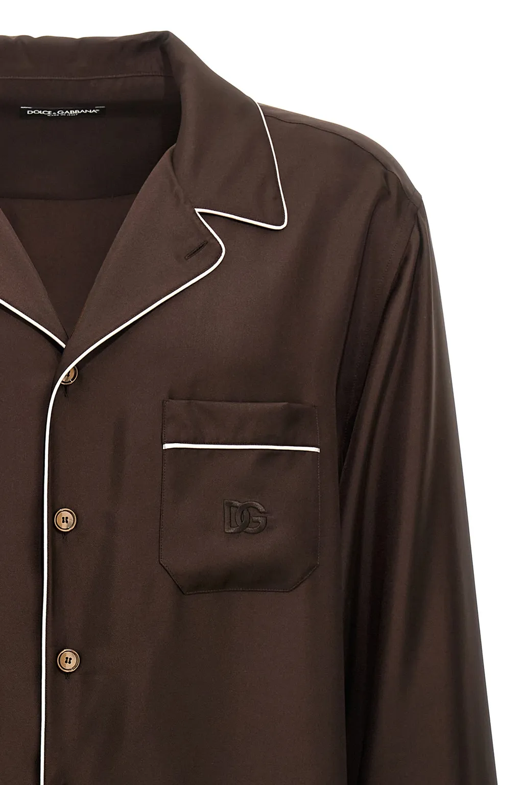 Dg Embroidered Twill Shirt