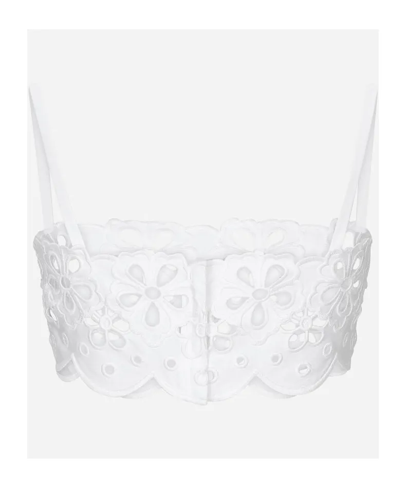 Cut-Out Detailed Lace Top
