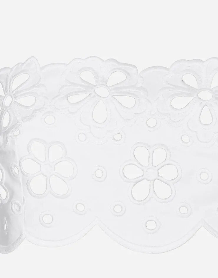 Cut-Out Detailed Lace Top