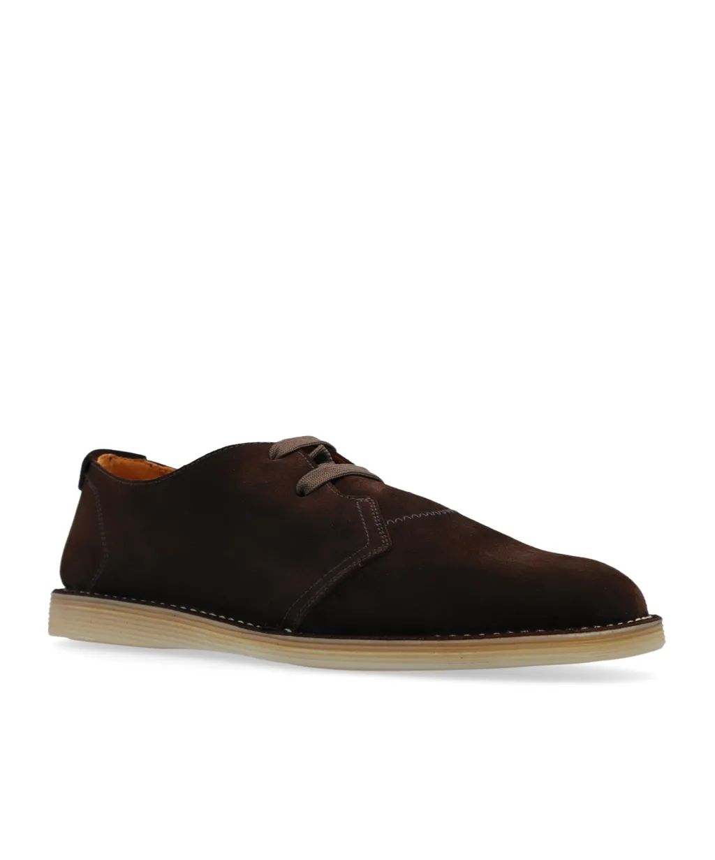 Round Toe Lace-Up Shoes