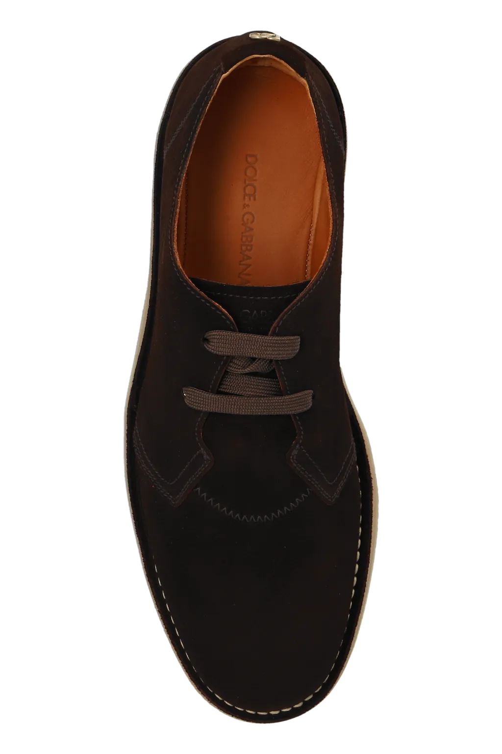 Round Toe Lace-Up Shoes