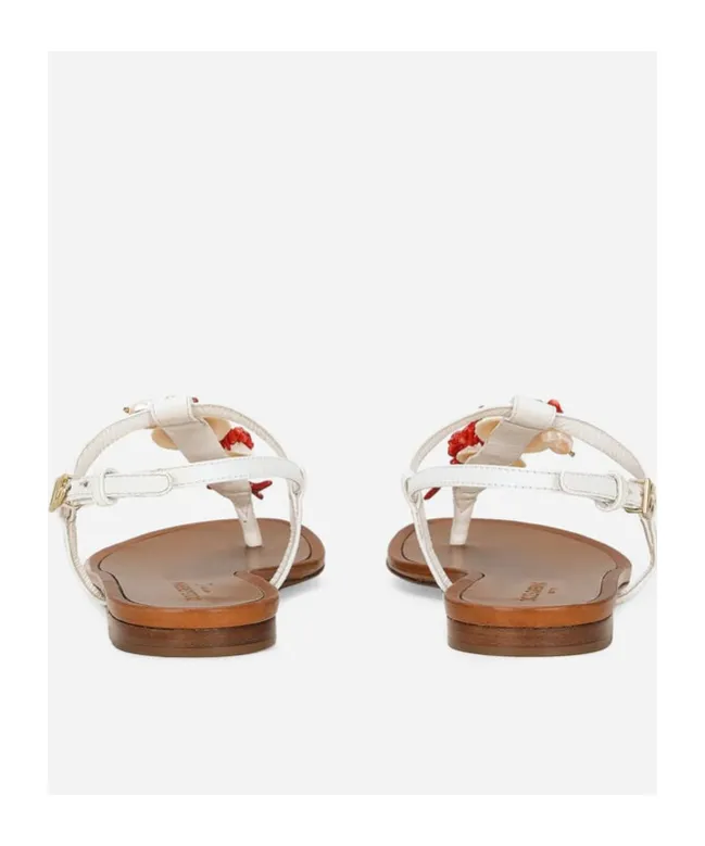 Embellished Thong Sandals