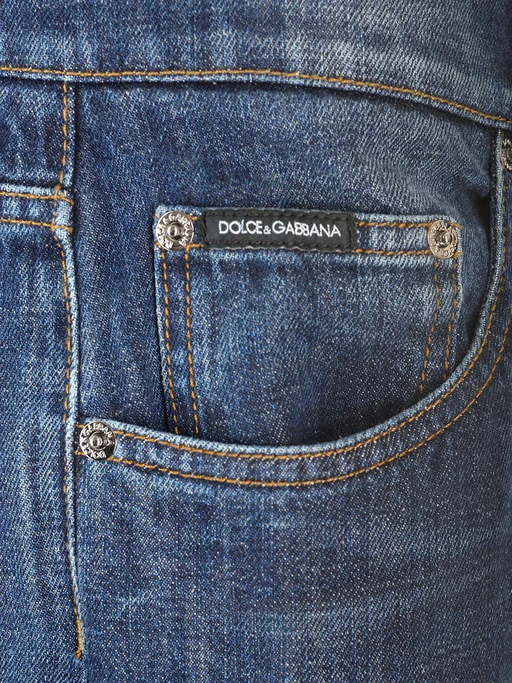 Logo Plaque Jeans