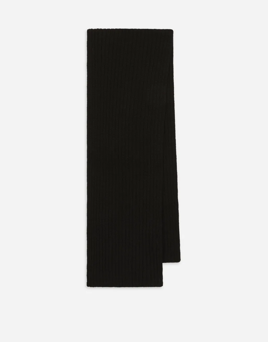 Logo-Patch Knitted Scarf