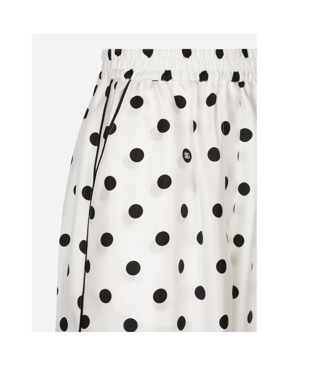 Polka-Dot Printed Pajamas